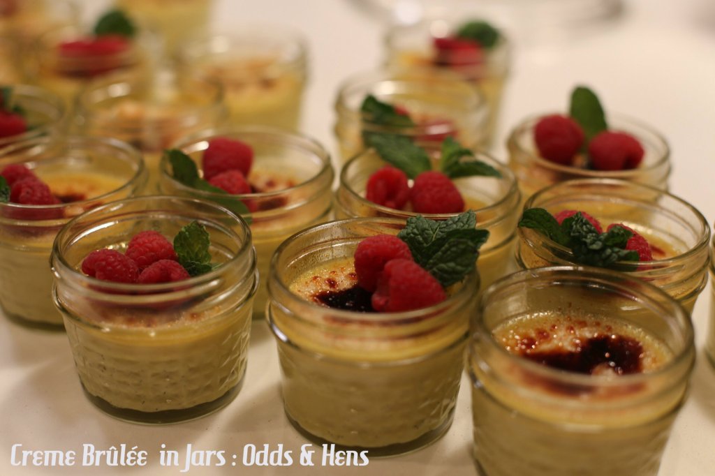 creme brûlée recipe in jars
