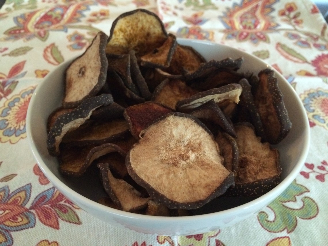 Dried Asian Pears with Curry and Cinnamon