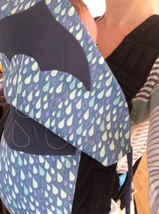 DIY makeover mei tai infantino raindrops seattle umbrella hood babywearing