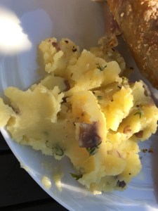 mashed potato with herbs pressure cooker