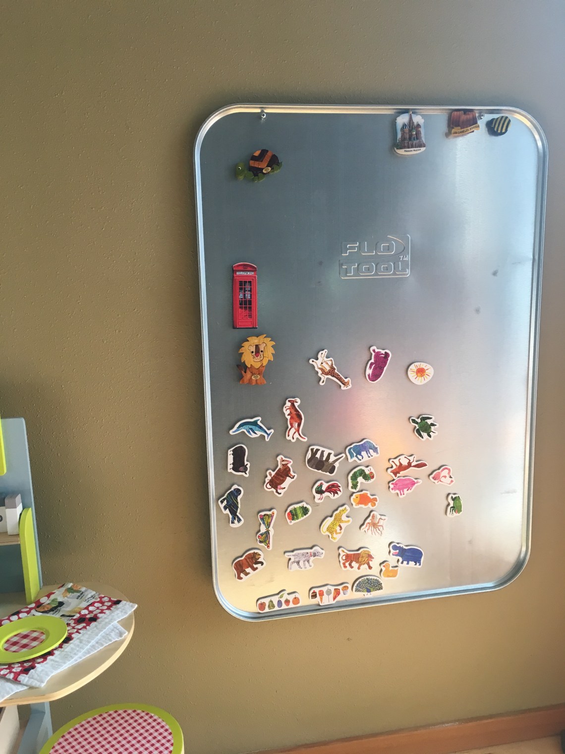 Odds &amp; Hens: Magnetic Story &amp; Busy Play Board DIY